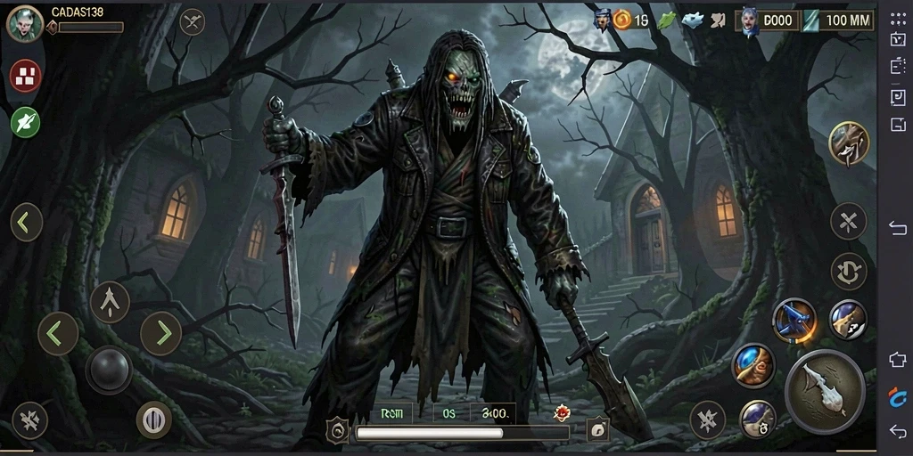 Screenshot dari gameplay CADAS138 yang mencekam dan menegangkan.