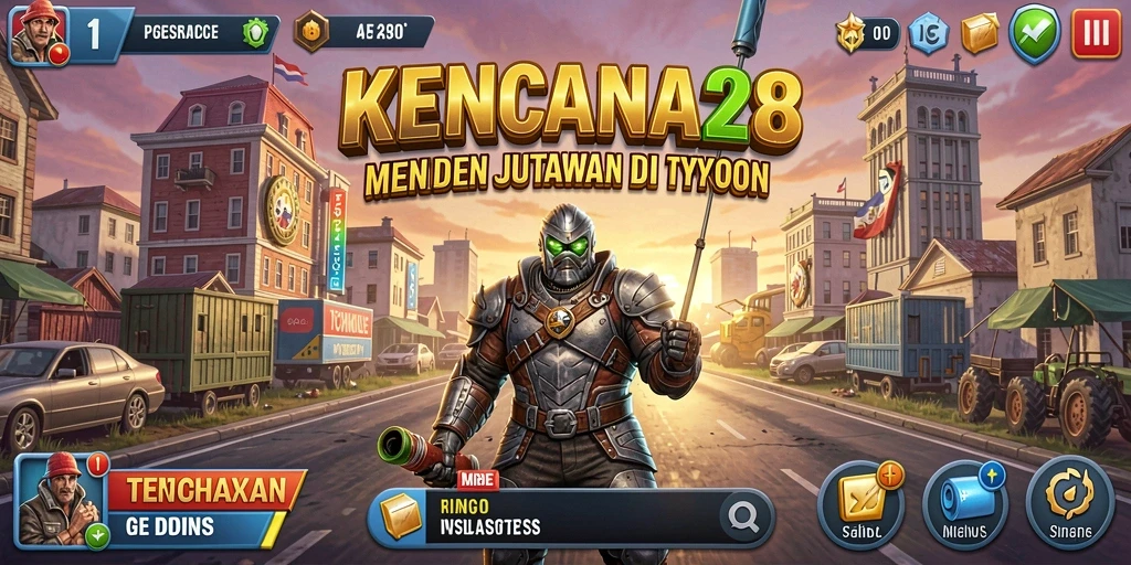 Tampilan menarik dari gameplay KENCANA28 yang menunjukkan strategi Tycoon.