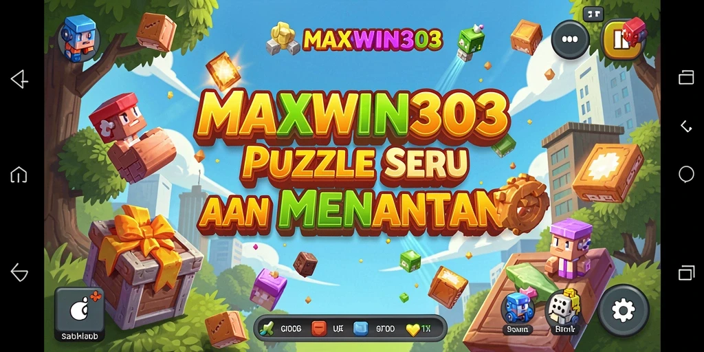 Tampilan gameplay menarik dari MAXWIN303 dengan puzzle yang menantang.