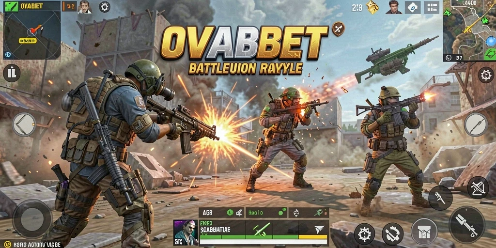 Tampilan gameplay seru dalam OVABET, pertempuran yang menegangkan.