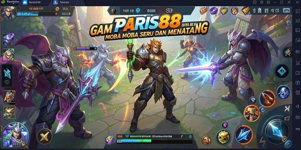 Gameplay seru dan dinamis dalam PARIS88 yang penuh tantangan.