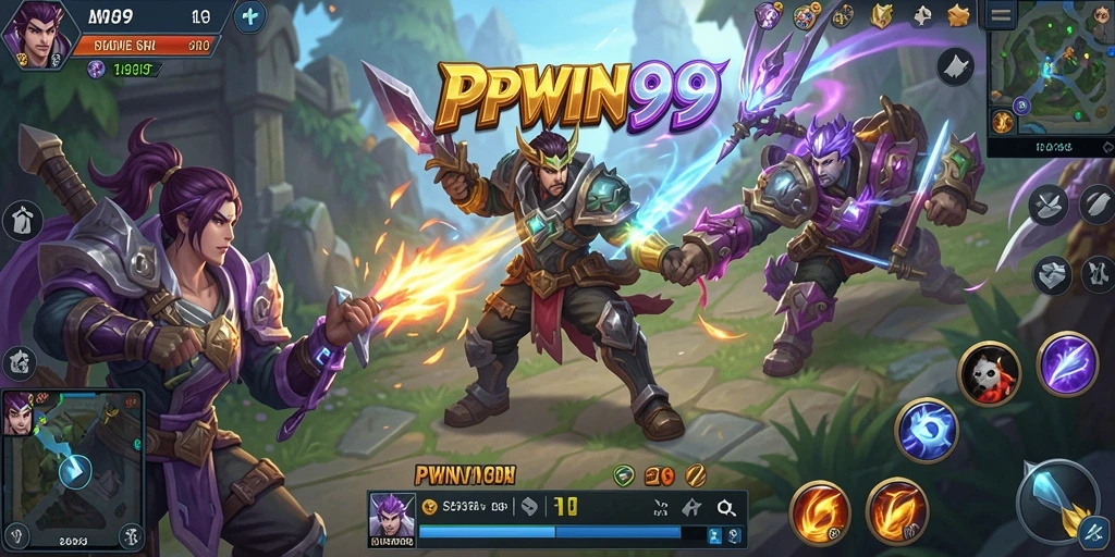 Screenshot gameplay PPWIN99 yang menampilkan aksi luar biasa dari pertempuran MOBA.