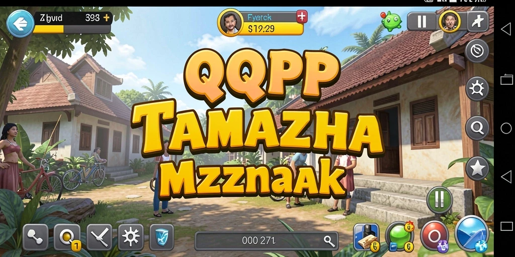 Screenshot gameplay QQRP menampilkan tantangan puzzle yang menarik.
