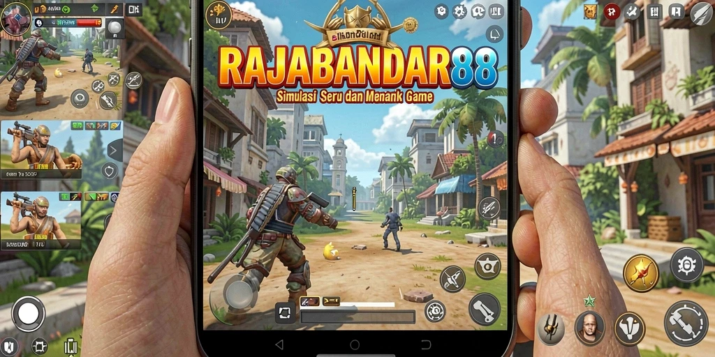 Tangkapan layar menunjukkan keseruan gameplay RAJABANDAR88 dalam simulasi.