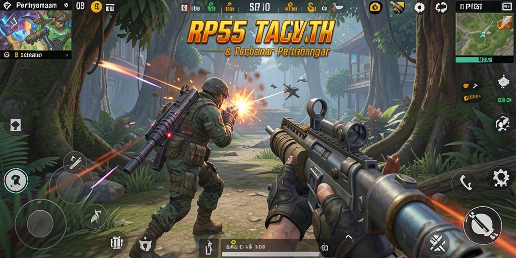 Tangkapan layar menampilkan gameplay TPS yang mendebarkan dan interaksi pemain.