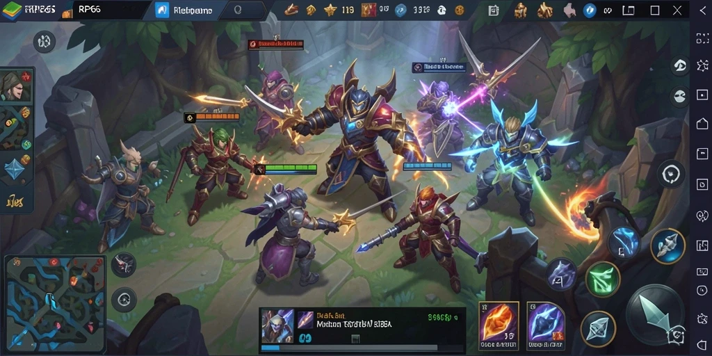 Screenshot gameplay RP66 yang menampilkan aksi seru antar karakter.