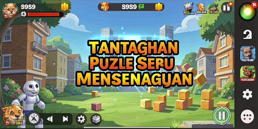Tampilan gameplay S9S9 yang menantang dan menarik.