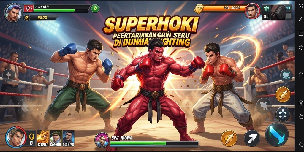 Tampilkan aksi seru pertarungan di SUPERHOKI.
