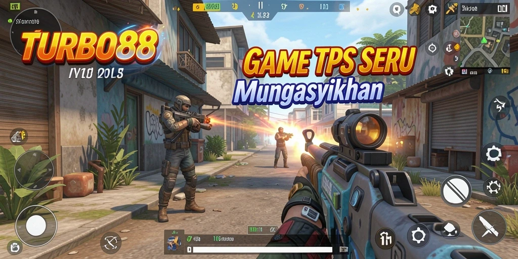 Tangkapan layar TURBO88 menampilkan pertempuran seru dan grafis yang mengagumkan.